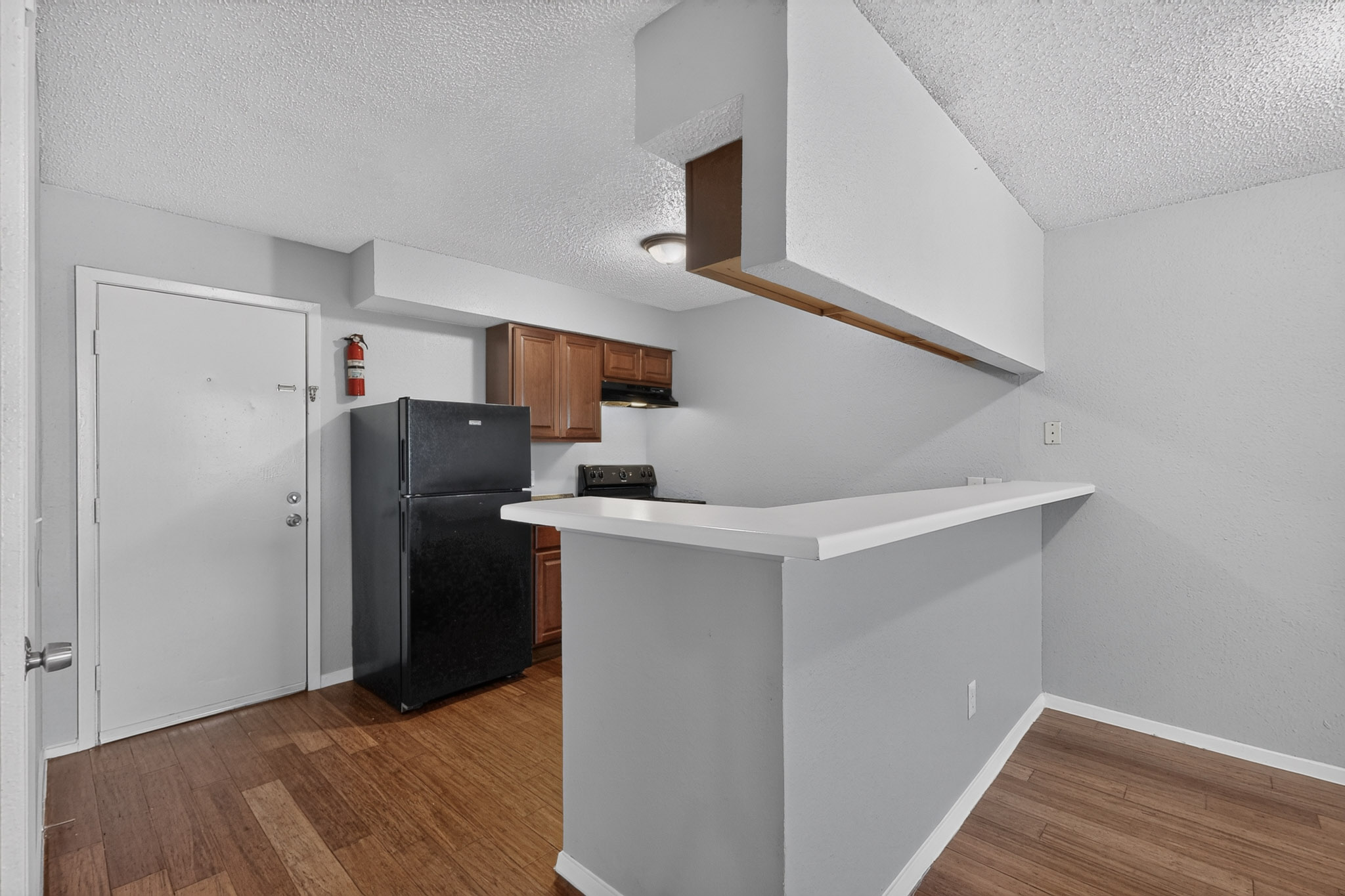 The Hilltop Apartments bedroom